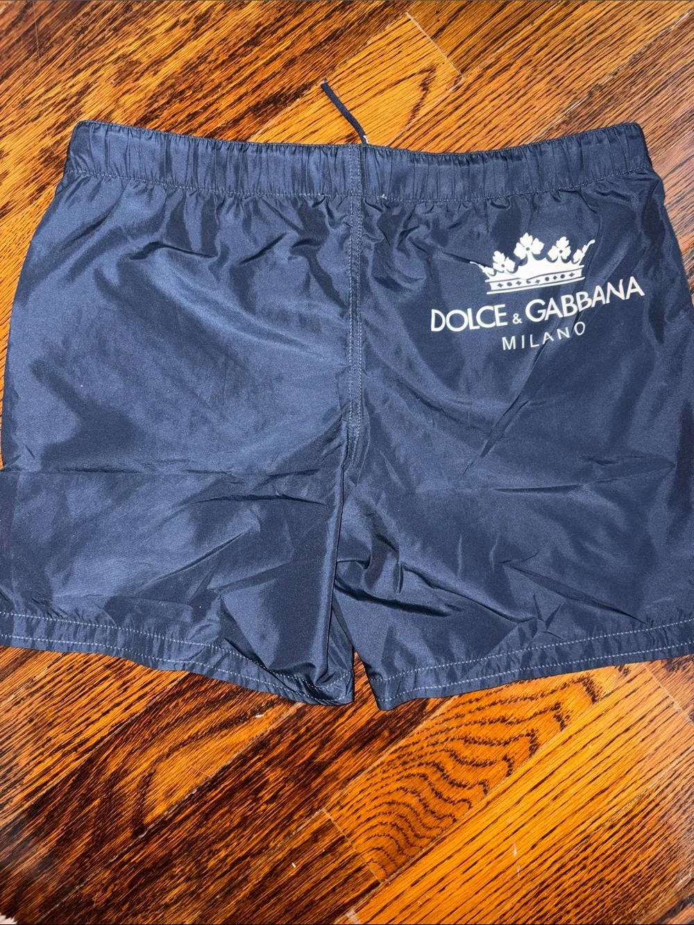 Dolce & Gabbana Boys Navy Swim Trunks